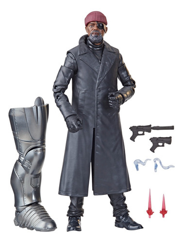 Invasión Secreta Marvel Legends Nick Fury Hydra Stomper Baf