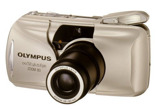 Olympus Stylus Epic Zoom 80 Qd Cg Fecha 35mm Cámara