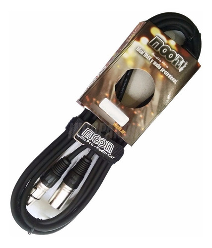 Cable Canon / Canon Moon 3 Mts Sonido Dmx Esdj