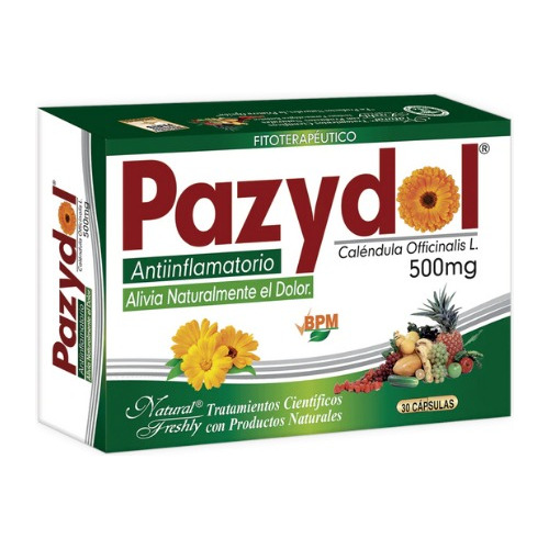 Pazydol Calendula Cápsulas 30 Unds