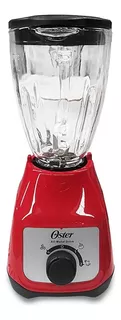 Licuadora Oster BLSTKAG-RRD 1.5 L roja con vaso de vidrio 127V