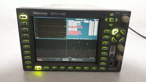 Tektronix Wfm 7100 Monitor De Forma De Onda Opt: Hd Sd (a31)