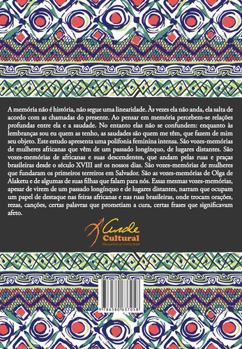 Negras, Mulheres E Maes: Lembranças de Olga de Alaketu, de Bernardo, Teresinha. Editorial Arole Editora e Produtora Cultural EIRELI, capa mole em português, 2019