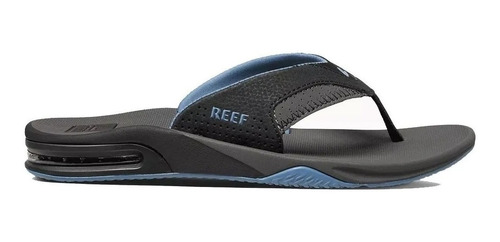 Ojotas Reef Fanning Mens Grey/light Blue +envio