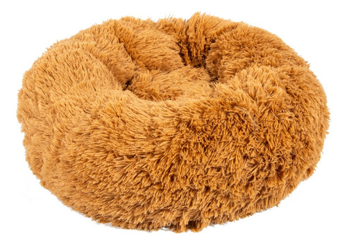 Catre Para Perro Nido Nórdico Colchon Moises Cama Eggys X L Color Camel/tostado