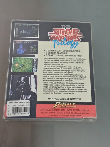 Star Wars Trilogy Amiga Original En Caja Buen Estado (Usado)