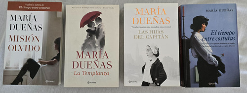 María Dueñas - Lote 4 Libros Tiempo Entre Costuras Y Otros