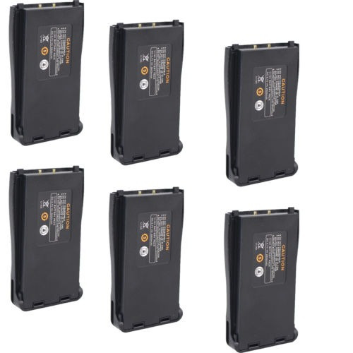 6 X 2800mah Li-ion Batería De Radio Para Retevis H777 Bf-666