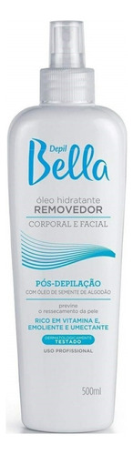 Óleo de Algodão Hidratante pós depilação Depil Bella corporal 500 ml