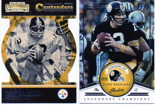 2012-2015 Legendary Contenders Terry Bradshaw Steelers ( 2 )