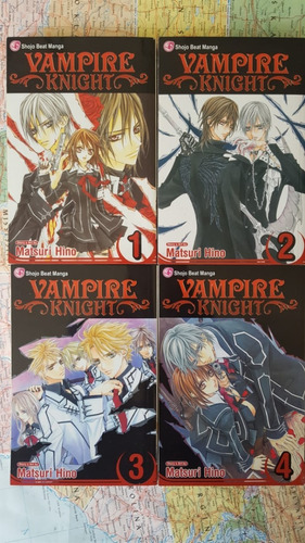 Set De Manga Vampire Knight (vol. 1 A 4)