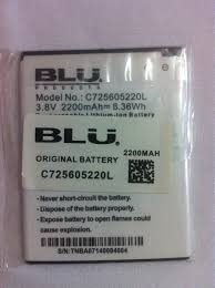 Bateria Pila Blu Studio 5.0 Hd Lte Y534q C725605220l 2200mah