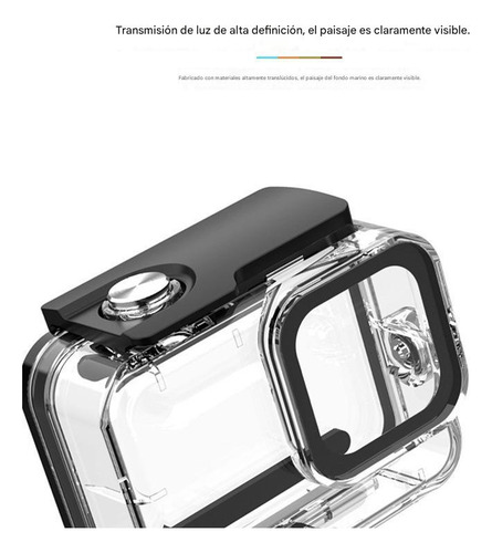Carcasa Sumergible 50m Compatible Gopro Hero 9 /10/11/12
