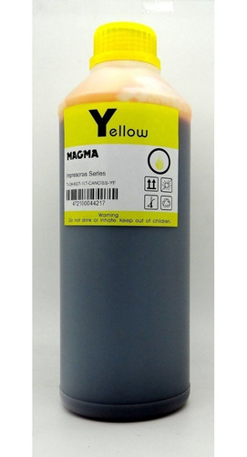 Tinta Yellow Dye 1lt Universal P/ Brother, Epson, Canon, H-p