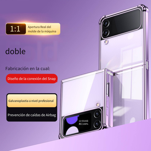 Capa Para Samsung Galaxy Z Flip3/z Flip4/z Flip5, Capa De Te