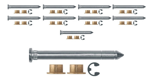 10 Pasadores Bocinas Puerta Ford F100-350 Bronco P-up 80-98