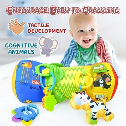 Rodillo Para Estimulacion De Gateo Del Bebe Con Sonajero