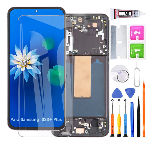 Pantalla Para Samsung S23 Plus S916b S916e Incell Con Marco