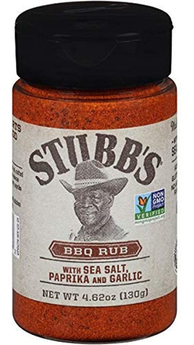 Stubb's Bbq Rub, 4.62 Oz, Paquete De 1