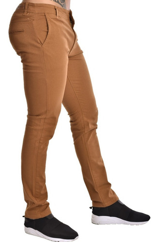 Imagen 2 de 5 de Pantalón Chino Hombre Gabardina Elastizada Excelente Calidad
