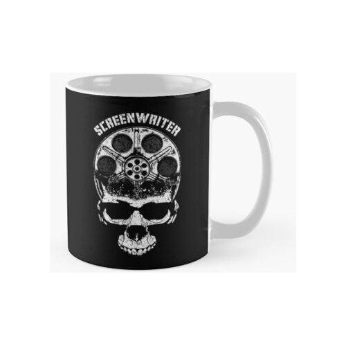 Taza Película Guionista Director Halloween Film Crew Reel Sk