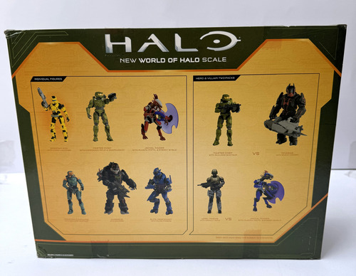 Halo Unsc Chekpoint Con Spartan Gungir Y Mercenario Elite (Usado)