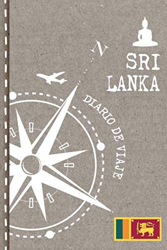 Sri Lanka Diario De Viaje: Libro De Registro De Viajes - Cua