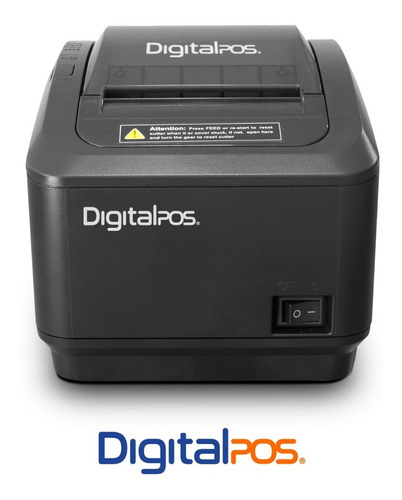 Imagen 3 de 9 de Impresora Térmica Digital Pos Dig-k200l Usb+lan