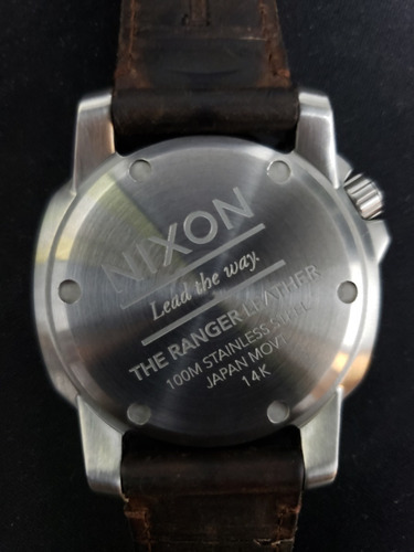 Reloj Nixon Ranger Leather