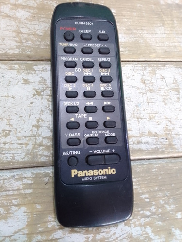 Control Remoto Panasonic Eur643804