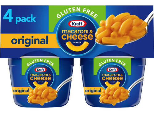 Kraft Cena Original De Macarrones Y Queso Sin Gluten (paquet