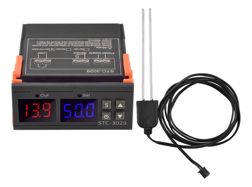 Higrómetro Digital 10 A Ac110v-220 V Sonda De Rango Con L