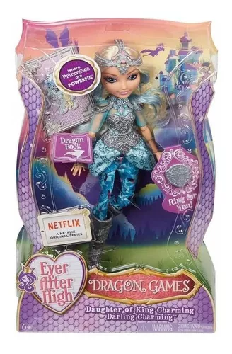 Boneca Ever After High - Jogos de Dragões - Raven Queen - Mattel