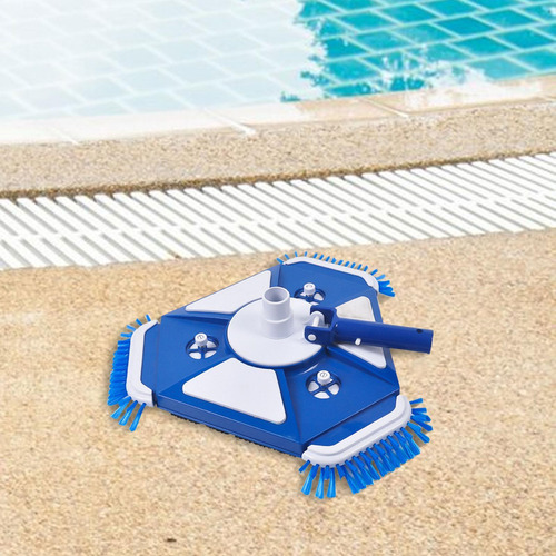 Aspiradora De Piscina, Cepillo Triangular Ponderado Con