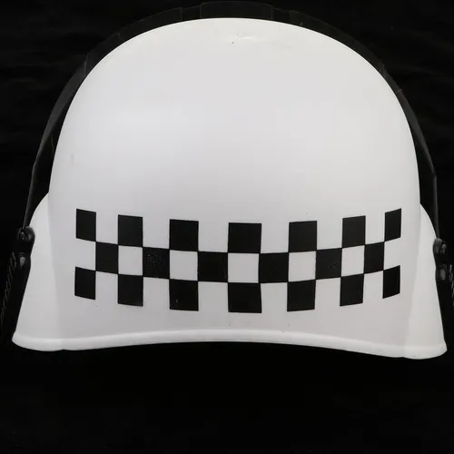 * Casco De Disfraz De Policía De Plástico For Niños, Gorro