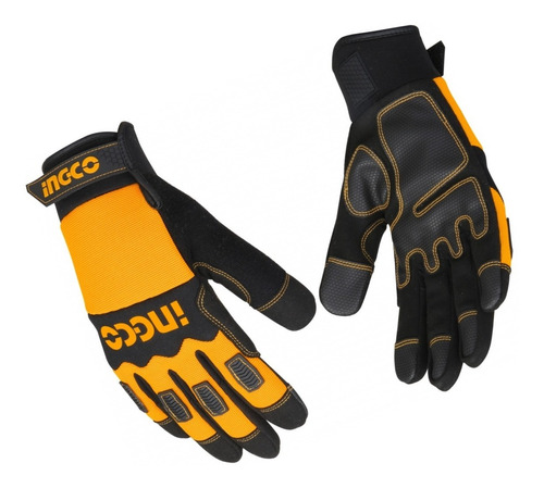 Guantes Mecanico Ingco Microfibra Xl 