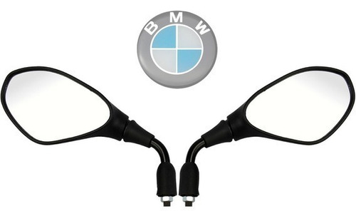 Retrovisor Bmw F800 Gs 650 Convexa Fixo Rosca Honda Par