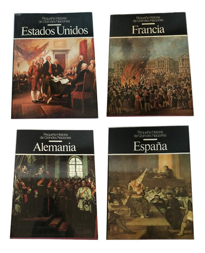 Libro Pequeña Historia De Grandes Naciones. Lote De 4.