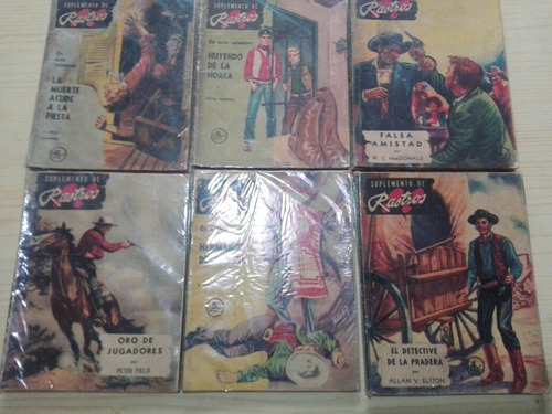 Coleccion Rastros,del Oeste.1.completos.x 3.lote. (Usado)