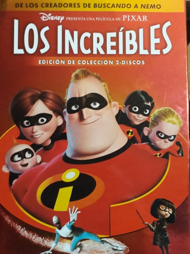 Los Increibles Edicion Especial 2 Discos Dvd Original 