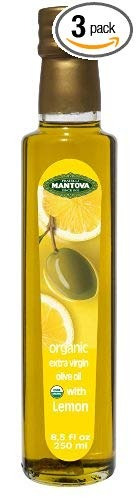 Aceite De Oliva Mantua Limón Orgánico Extra Virgen, 3,6 Libr