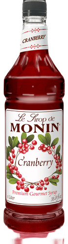 Jarabe Monin Arandano Cranberry Botella 1 Litro