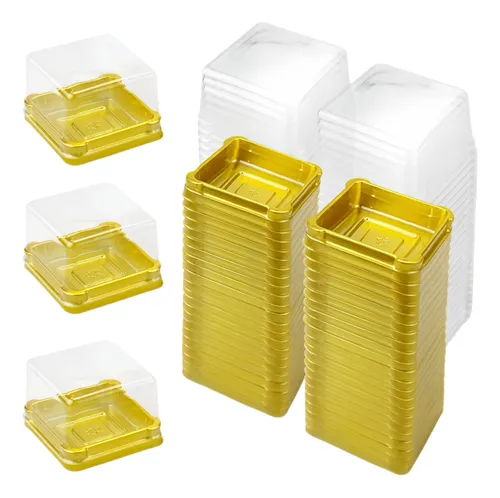 comprar 100 Vasos Con Cuadrado Estándar Cupcake Caja Individual