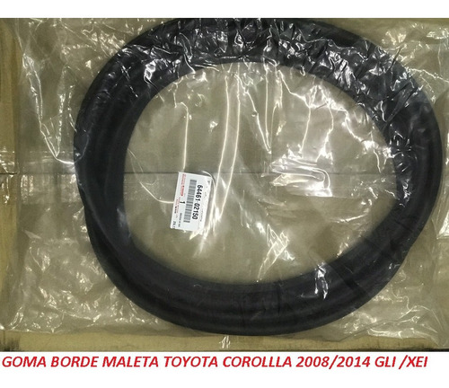 Goma Borde Tapa Maleta Toyota Corolla 2009/2014 (original) 