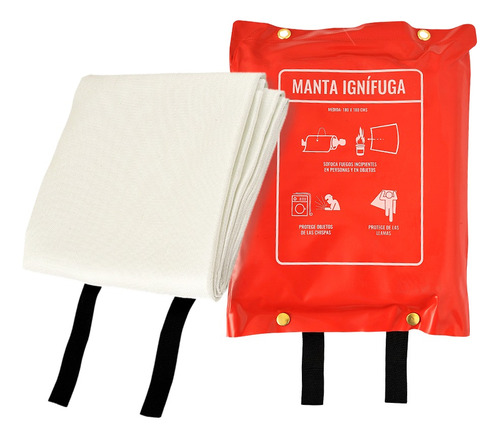 Manta Ignifuga 1,8 Mts X 1,8 Mts