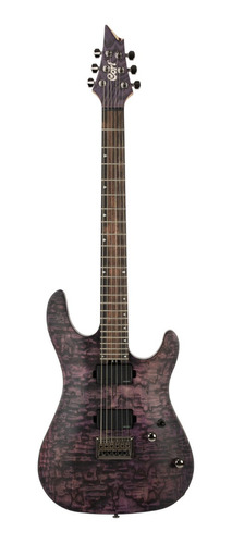 Guitarra Electrica Cort Kx500 Etched Violeta Profundo
