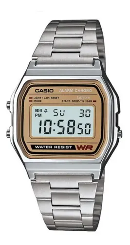 copy of Reloj Casio digital dorado vintage rombos