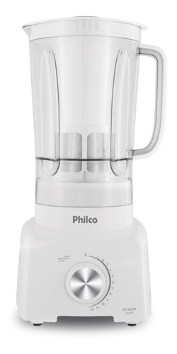 Liquidificador portátil Philco PH1200 3 L branco com jarra de acrílico 127V - Inclui 1 acessórios