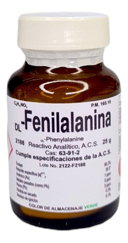 L- Fenilalanina 25 G Fagalab