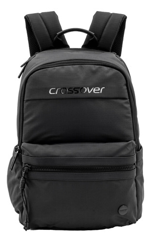 Mochila Portanotebook Crossover Hera 15 Negro Engomado